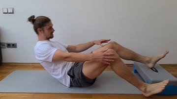 Single Leg Hamstring Bridge with Ankle Pump