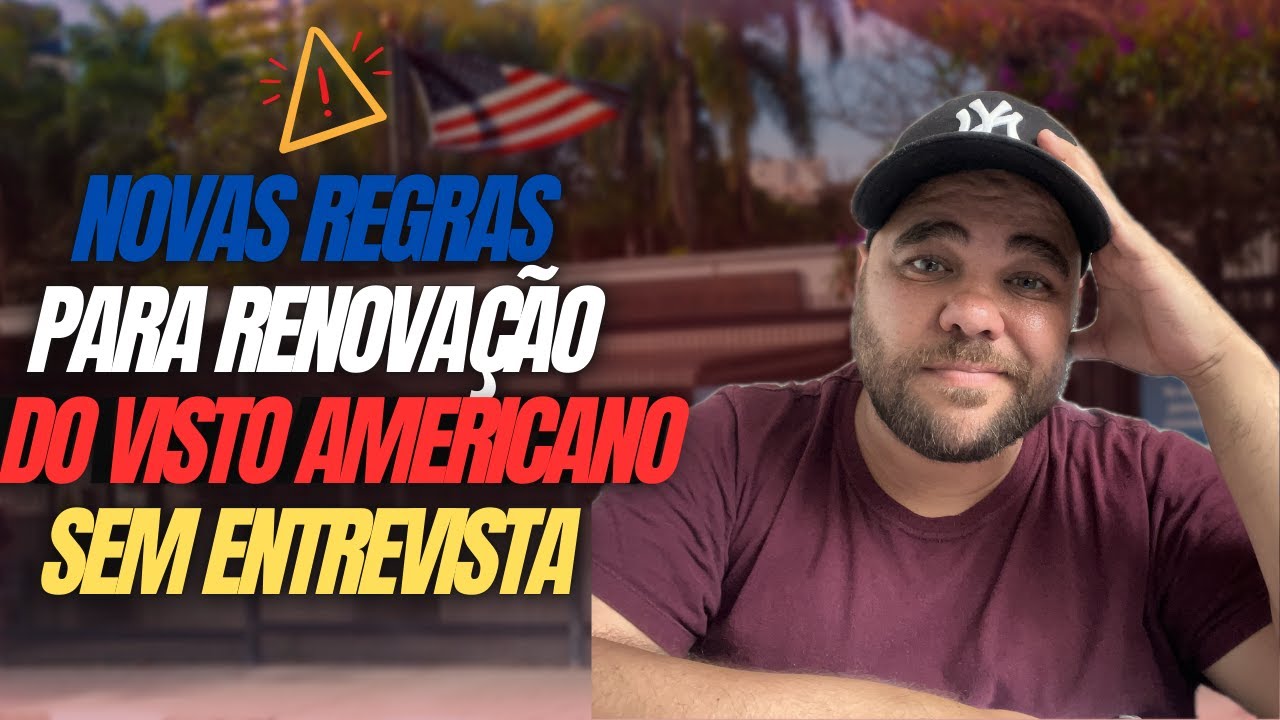 NOVO PRAZO Para Renovação do VISTO AMERICANO SEM ENTREVISTA em 2025! Saiba tudo aqui !