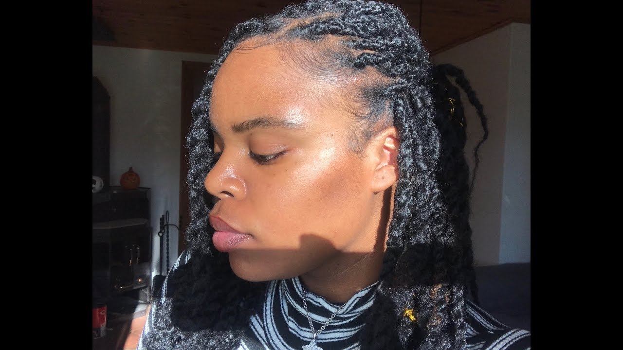 Chunky Marley Twists Twist Braid Method Youtube