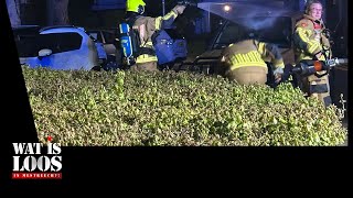 Geparkeerde Auto Beschadigd Door Brand In Heerlen