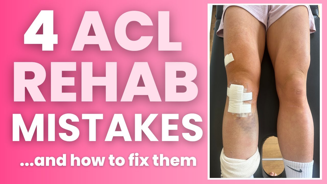 Реабилитация после травмы передней крестообразной связки: 4 САМЫЕ БОЛЬШИЕ ошибки, которые вы може...