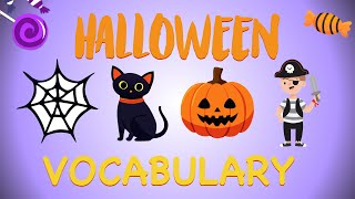 Halloween Vocabulary | Fun Learning for Kids!