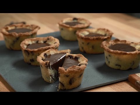 Cookies Cups Ganache Nestle Dessert Caramel Youtube