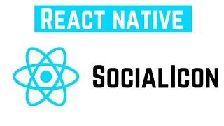 React Native Tutorial - SocialIcon | React Native Elements