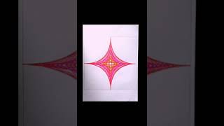 how to draw easy geometrical pattern part 2