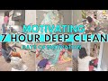 MOTIVATING 7 HOUR DEEP CLEAN WITH ME 2021 | CLEANING MOTIVATION | MESSY HOUSE SPEED CLEANING ROUTINE