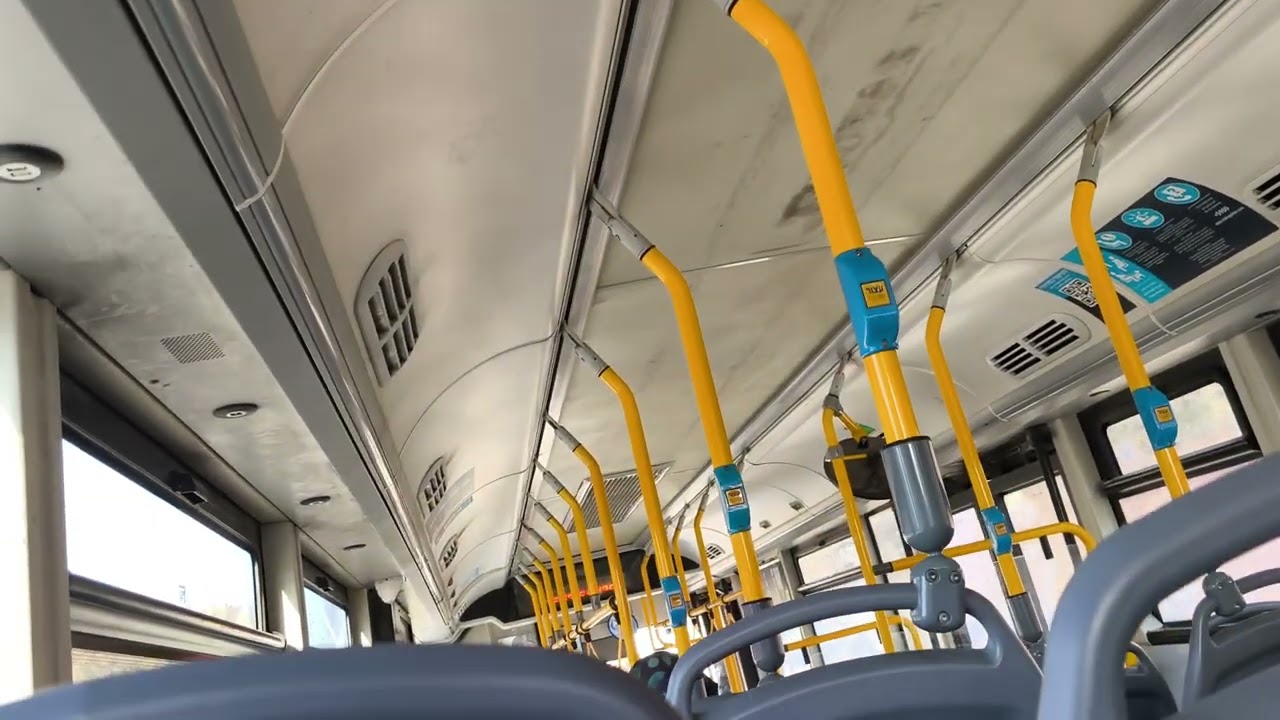 riding on MAN A69 metropoline route 11 in arad (Voith Slow idle)