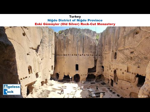 The Amazing Top-Down Rock Cut Monastery of Gumusler