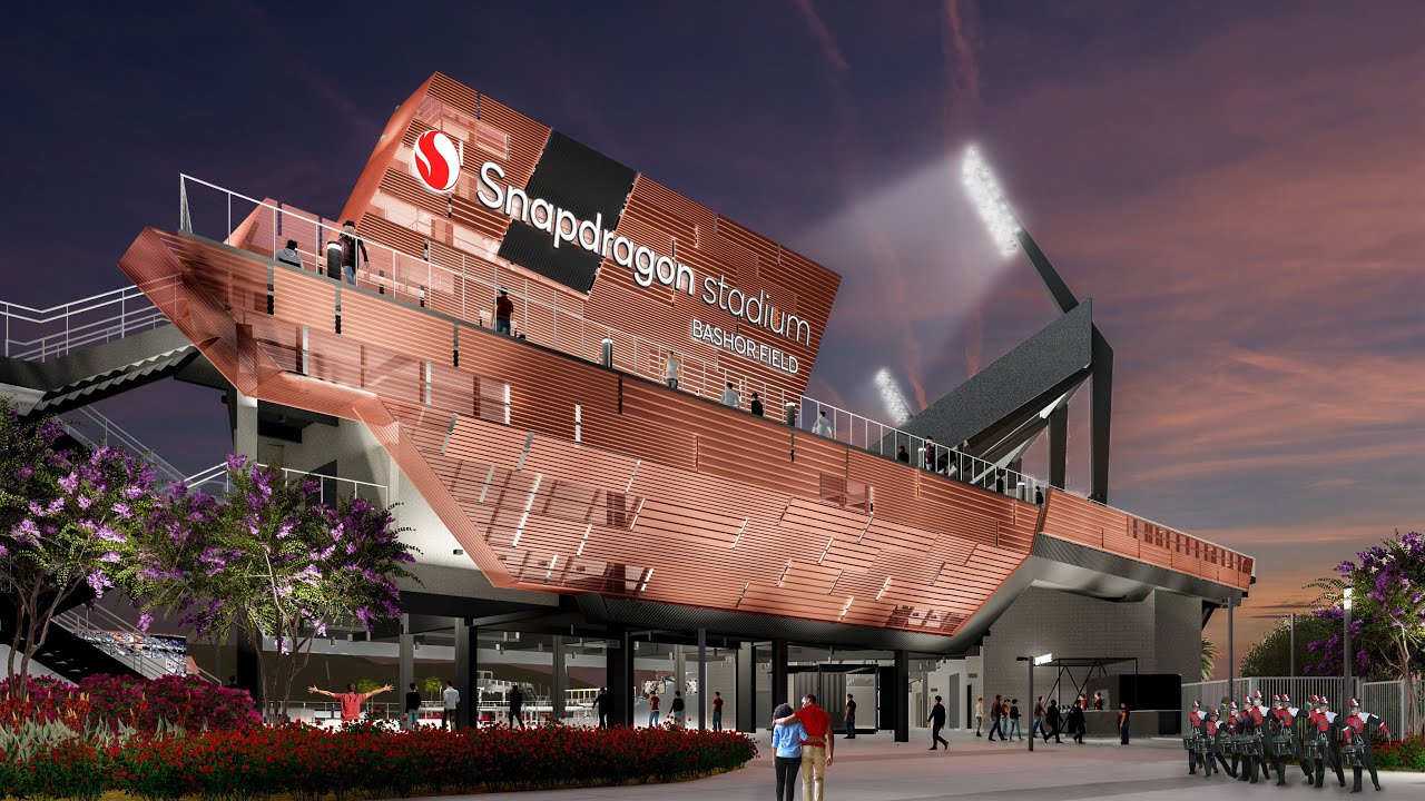 Exploring Snapdragon Stadium: Our First Tour of SDSU's New Mission Valley  Venue - Times of San Diego