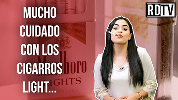 ¿Son más seguros los cigarrillos light?