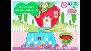 Strawberry Shaped Pops Game screenshot 1