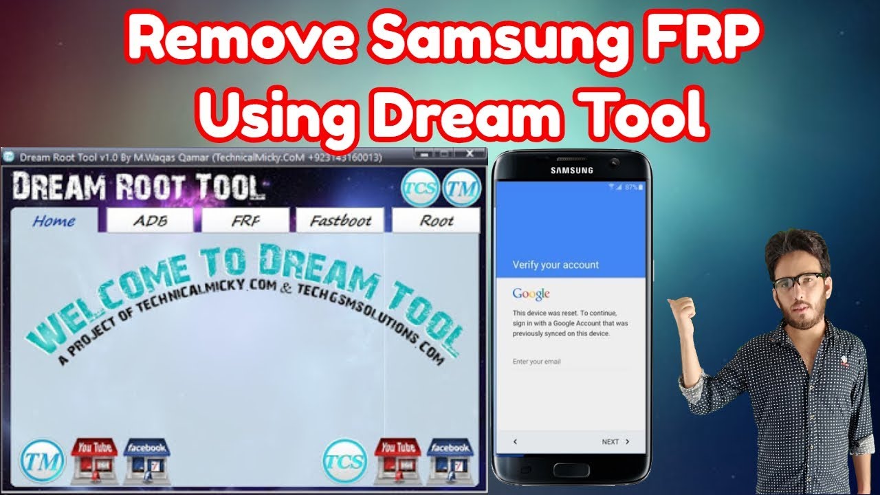 How To Remove Samsung Galaxy S7 Edge FRP Using Dream Tool YouTube
