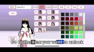 How to unlock items without watching an ad||Sakura School Simulator||