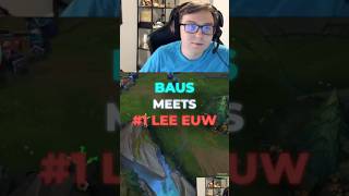 BAUS MEETS #1 LEE SIN EUW #challenger #leagueoflegends #leesin #leesingameplay #fypage #fypシ