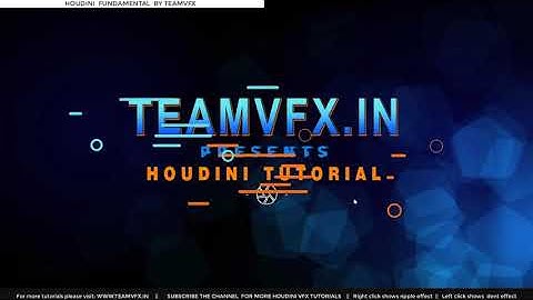 Houdini fundamental (Architecture).Houdini fx free training. PART 1