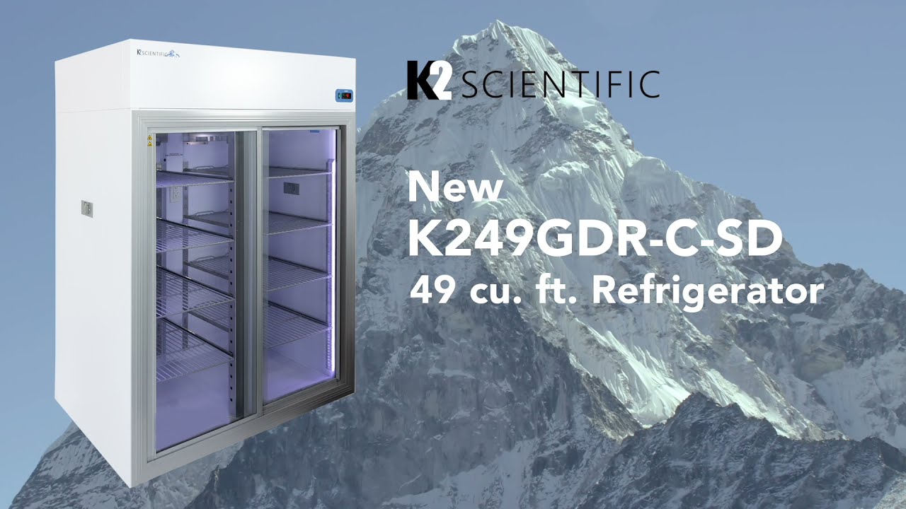 Medical Refrigerator | New K249GDR-C-SD  | K2 Scientific