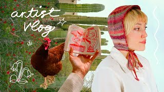month long artist vlog ˚✧₊ hiking, crochet, travels, studio life by Leigh Ellexson 43,234 views 2 months ago 37 minutes