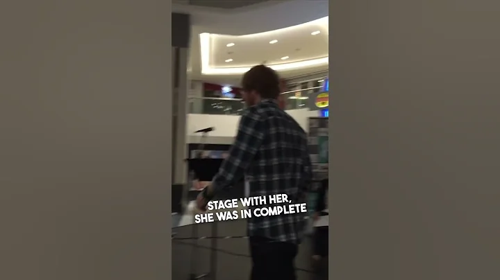 She was singing an Ed Sheeran song in public and he showed up 😱 @murraycummings