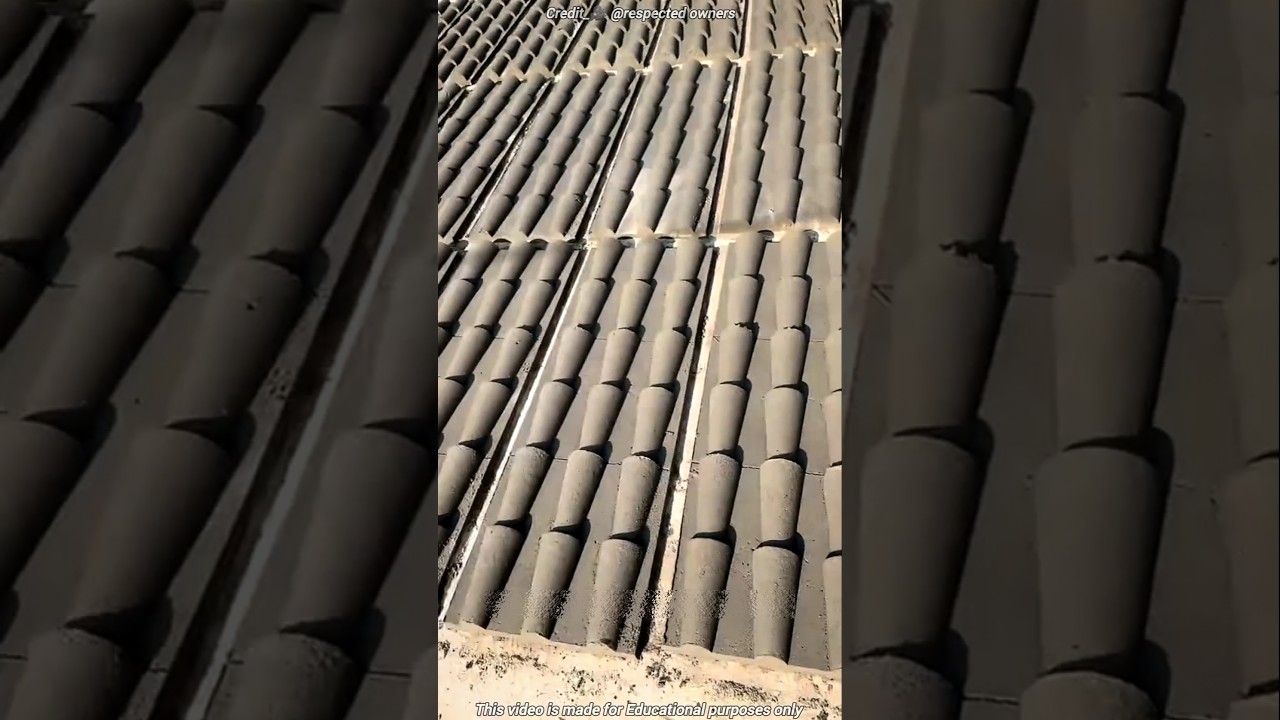 Cement Ceiling Design Secret 😲 #shortvideo