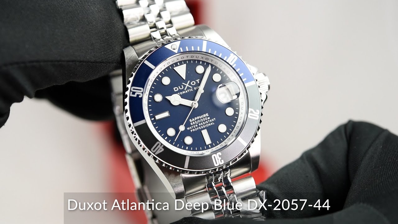 Duxot Atlantica Deep Blue DX-2057-44 - SeriousWatches.com