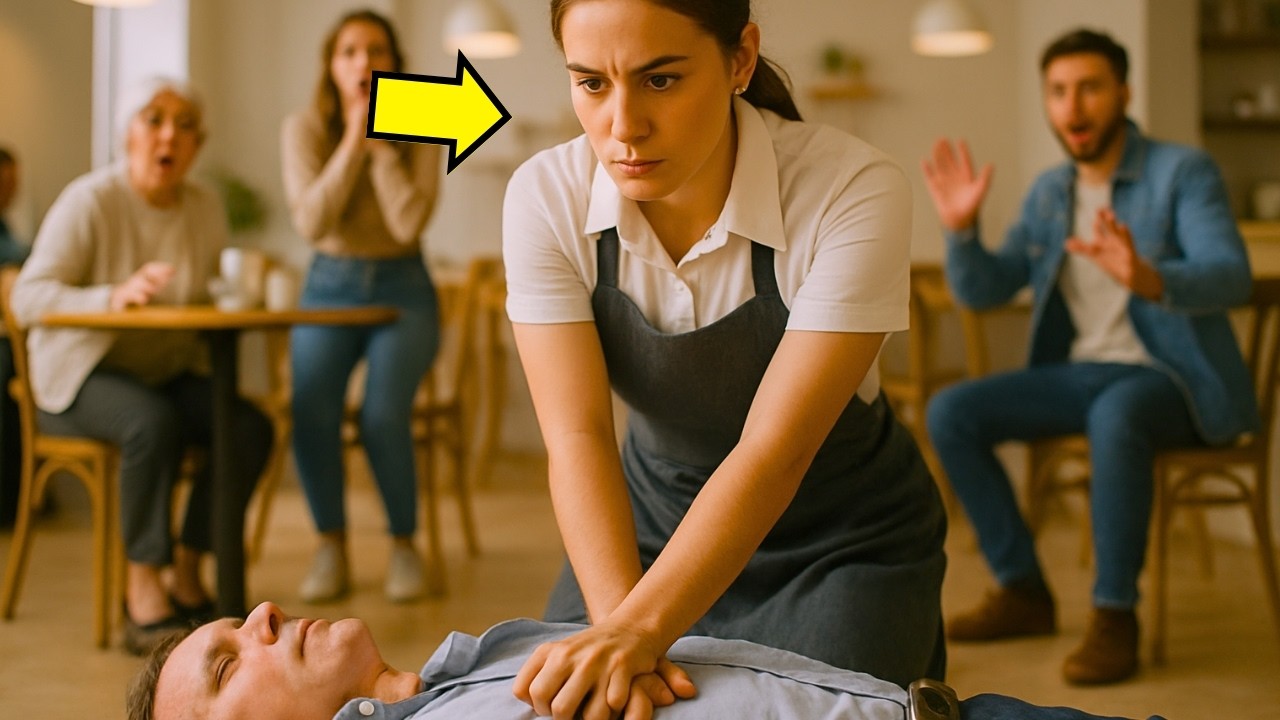 MESERA OCULTÓ QUE ERA DOCTORA… HASTA QUE UNA EMERGENCIA REVELÓ LA VERDAD