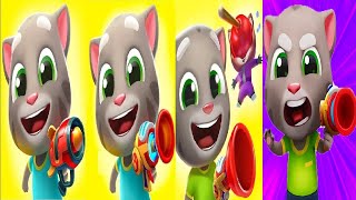 Talking Tom Blast Park old version vs new version Android iOS Gameplay screenshot 4