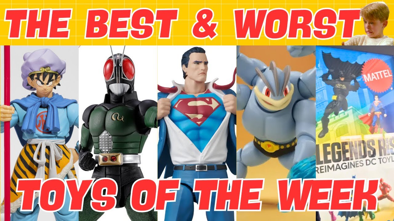 MATTEL DC, K-Pop Demon Hunters, Dragon Ball, Kamen Rider, - The Best and the Worst Toys of the Week