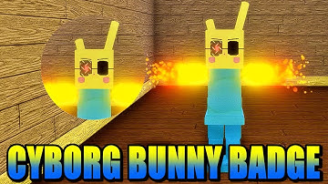 How to get CYBORG BUNNY BADGE + CYBORG BUNNY MORPH in PIGGY RP [W.I.P] - Roblox