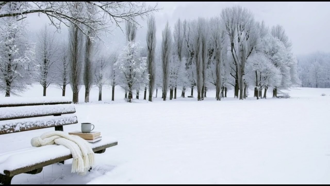 The Quiet Hour - Healing Snowscape: Finding Stillness in the White Woods