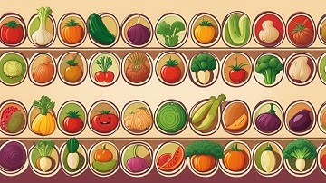 Bé Học Nói Tên Các Loại Trái Cây| Bé Nhận Biết Các Loại Rau Củ Quả | Các Loại Củ Quả | Ruby TV