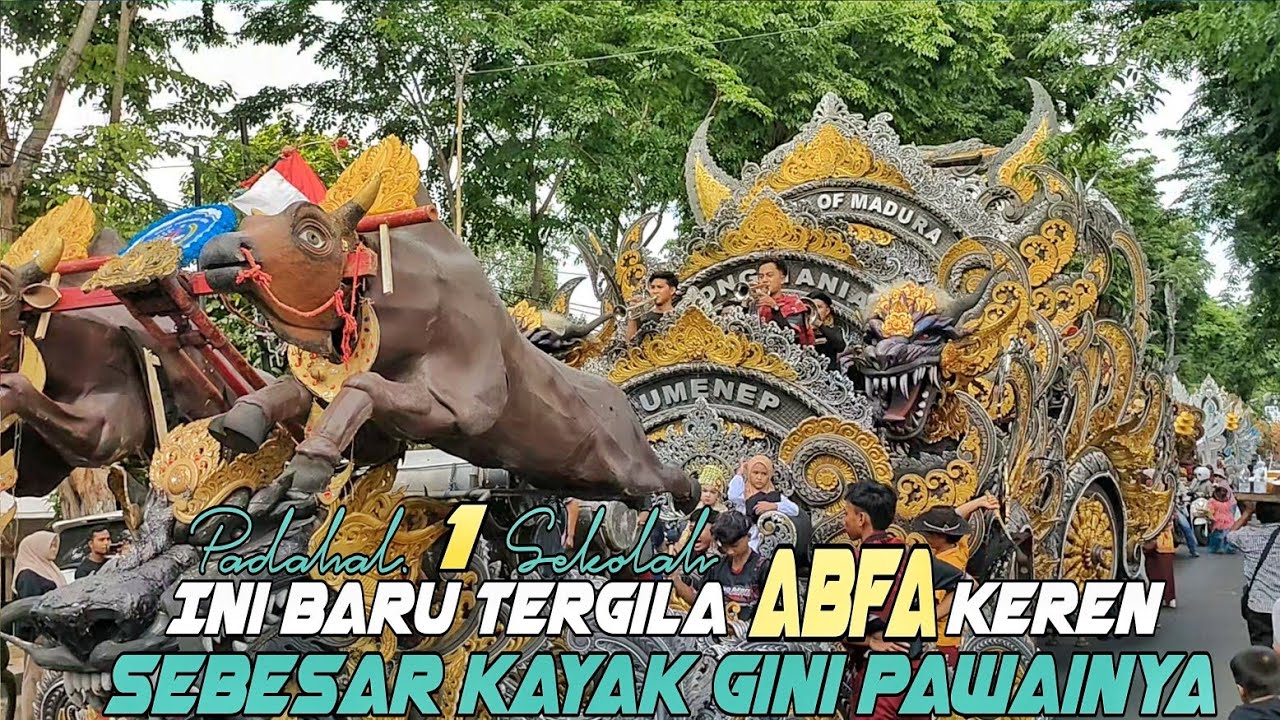 Full Keren Pawai Budaya LPI ABFA Di Pusat Kota Pamekasan 2025 