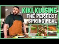 Roasted Salmon With The Perfect Appetizer And Spring Cocktail | Kiki Kuisine | Joey Camasta