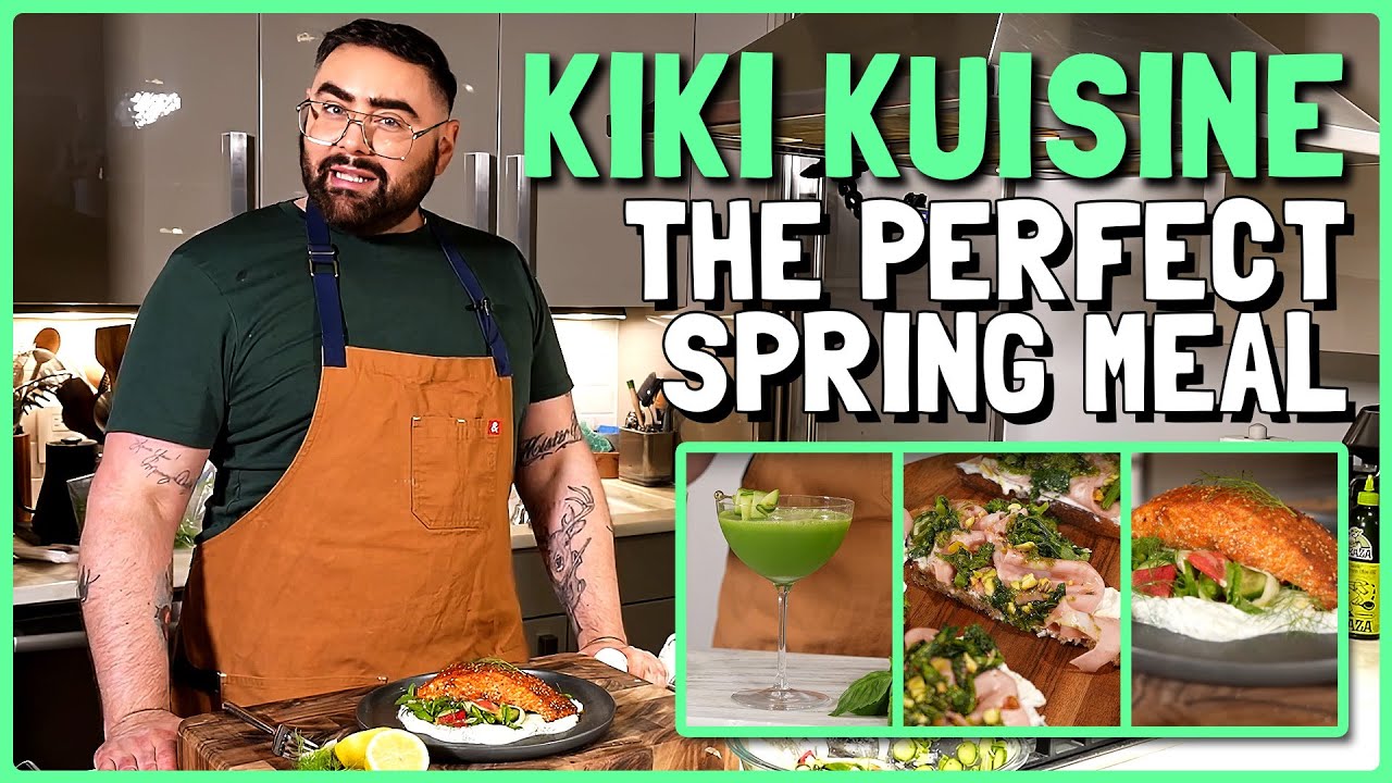 Roasted Salmon With The Perfect Appetizer And Spring Cocktail Kiki Roasted Salmon With The Perfect Appetizer And Spring Cocktail Kiki
