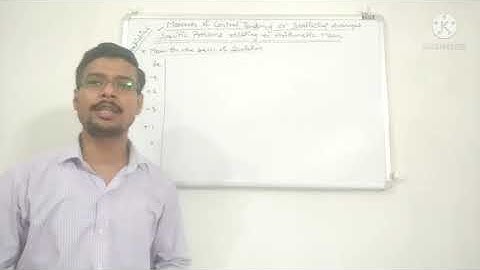 Arithmetic Mean - Measures of Central Tendency (Specific Problems) (Part- I) (480p to 1080p)