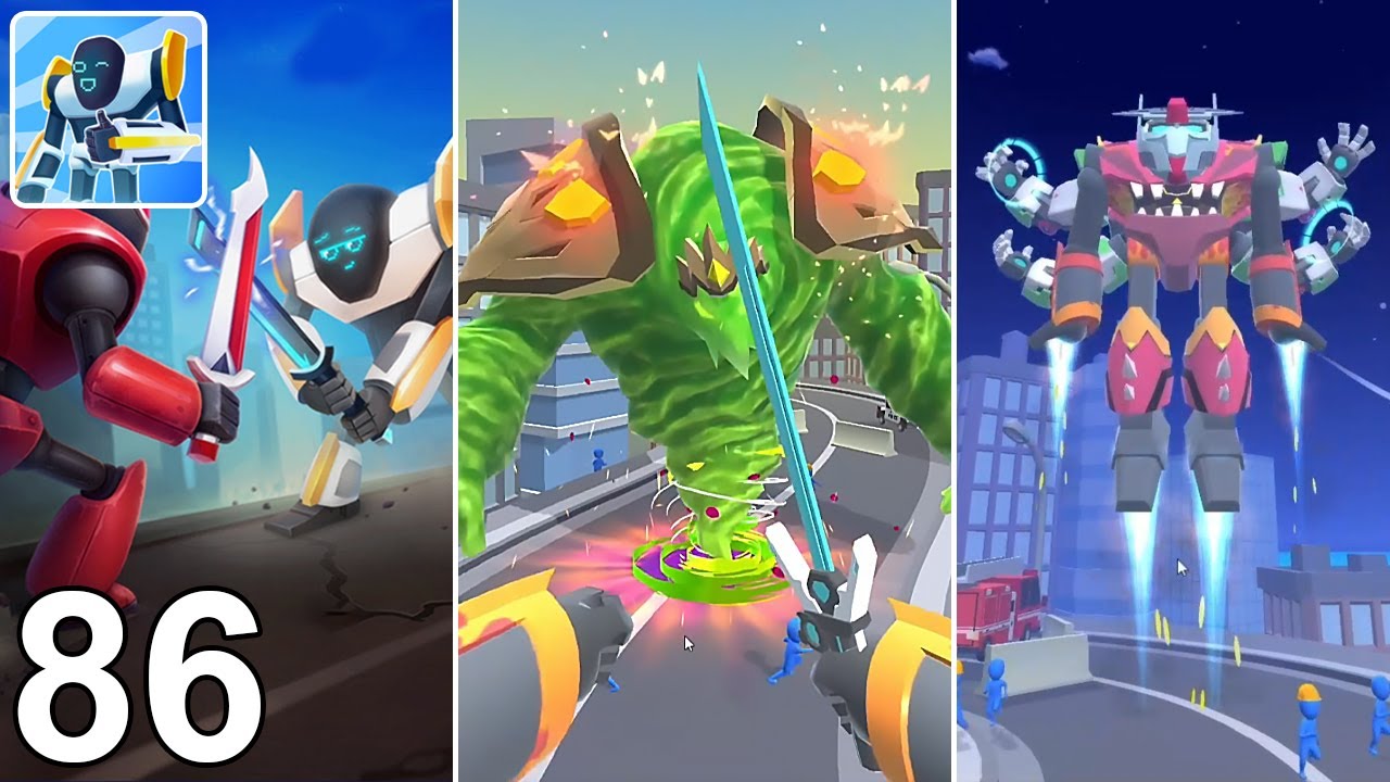 Mechangelion Robot Fighting vs Giant Elemental Boss – New Planet Unlocked! Walkthrough Part 86