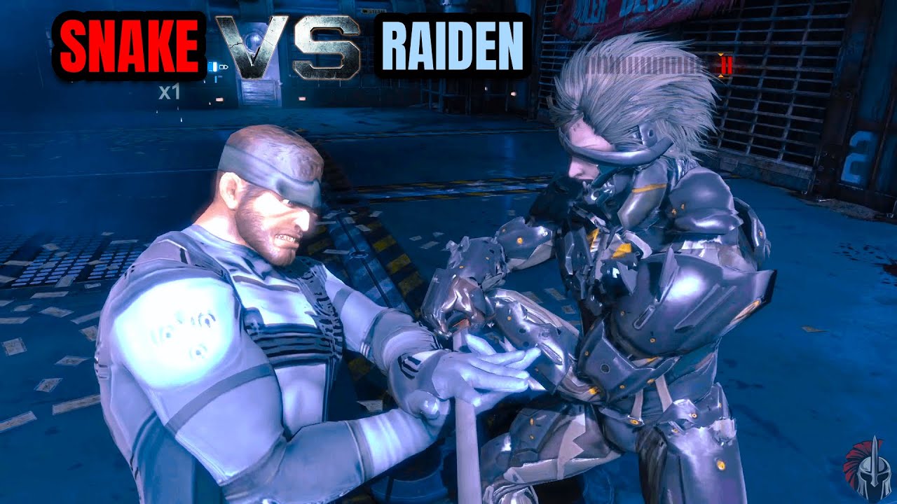 Snake vs Raiden – Batman Arkham Origins MOD Battle
