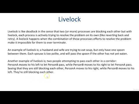 JAVA Tutorials - 20 Step 04 DeadLock And LiveLock