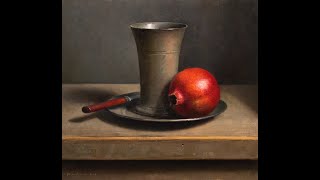 Traditional dutch master still life painting