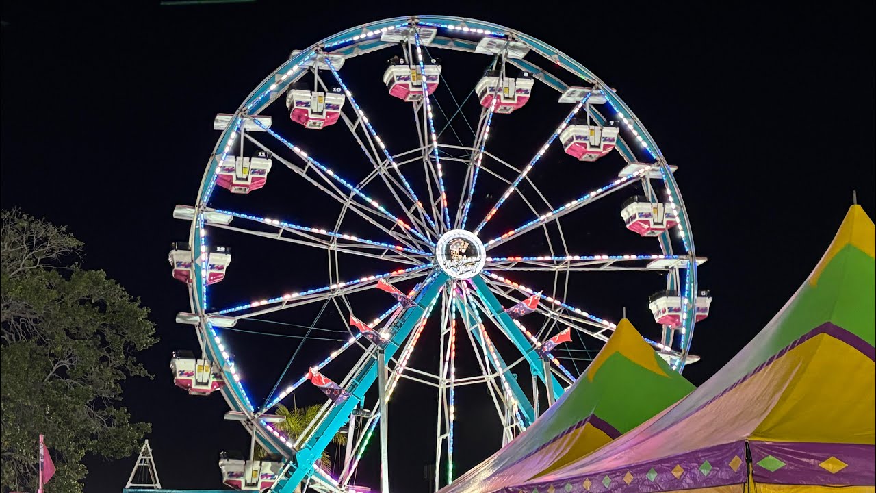 Miami Dade County Youth Fair 2025 Section Series, Part 1: Kiddieland & Main Street. #fair #carnival