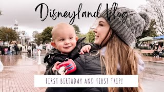 FIRST BIRTHDAY IN DISNEYLAND | Our baby's first trip to Disneyland