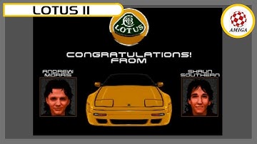 (Intro) Lotus Turbo Challenge II (1991) [Amiga]