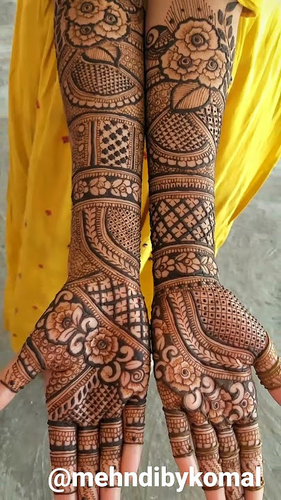beautiful mehndi designs//easy mehndi design #bride #dulhanmehndi #dulhan #trending