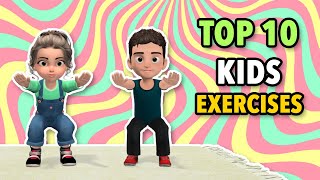 Top 10 Kids Exercises To Get Stronger Muscles