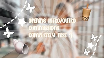 opening intro/outro Commissions || 𝐚𝐞𝐬𝐭𝐡𝐞𝐭𝐢𝐜 || 𝘴𝘪𝘮𝘱𝘭𝘺𝘹𝘈𝘳𝘪 .•✮ 🧋🐚