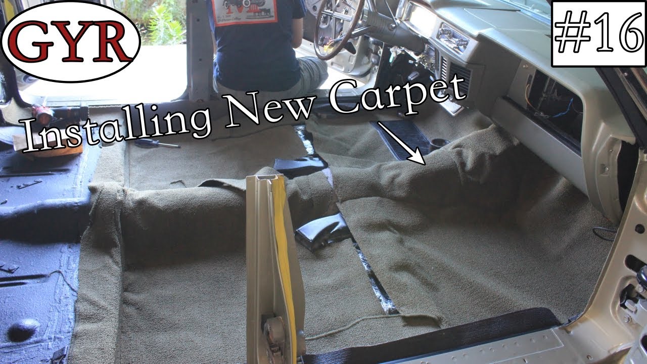 Installing Carpets and the Front Seat 1963 Lincoln Continental Video
