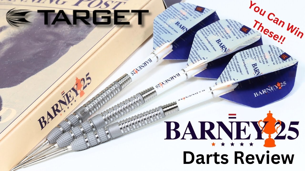 Target Darts BARNEY 25 Darts Review You Can Win These Darts Soon