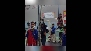 Ginting Kalahkan Jojo Topeng Lomba Agustusan Pukul Kok. Bersama Pb Teruna Ciamis