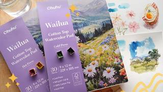 I tried affordable Ohuhu cotton top watercolor paper for the first time
#watercolortutorial #watercolor #watercolorpainting
Follow me on skillshare and use this link for your FREE TRIAL
https://skl.sh/nia
• Buy me a Ko-fi: https://ko-fi.com/nianiani
• Subscribe: www.youtube.com/c/nianiani
• Follow me on Tiktok @nianianiart
• Follow me on instagram @ig_nianiani
Enjoy 10% OFF: Nianiani10
Ohuhu Cotton-Top Water Paper: https://bit.ly/4vx4fpR
MUSIC:
ES_Night Wish - Wendy Marcini
ES_That Rainy Day - Wendy Marcini
ES_To Sebastian - Wendy Marcini I tried affordable Ohuhu cotton top watercolor paper for the first time