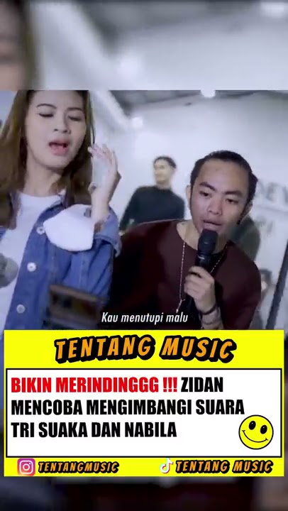 MERINDING!!! SAAT ZIDAN IMBANGI SUARA TRI SUAKA DAN NABILA