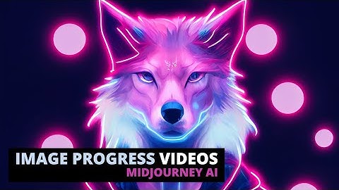 How to EXPORT progress VIDEO of your MidJourney AI images:: --video